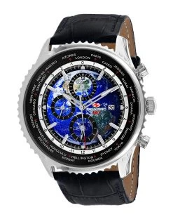 Seapro Men's Meridian World Timer Gmt Watch Watches