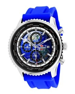 Seapro Men's Meridian World Timer GMT Watch Watches