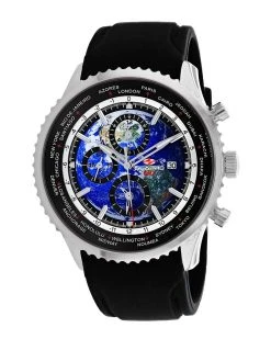 Seapro Men's Meridian World Timer GMT Watch Watches