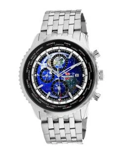 Seapro Men's Meridian World Timer GMT Watch Watches