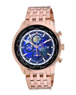 Seapro Men's Meridian World Timer GMT Watch Watches
